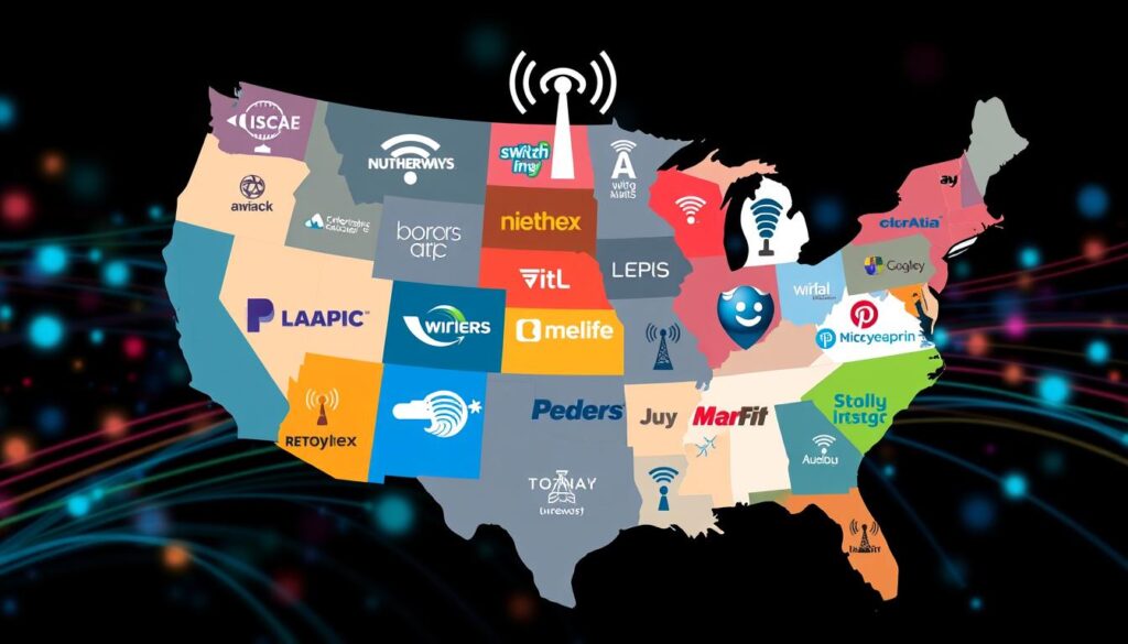 Overview of major wireless providers in the USA Overview of major wireless providers in the USA
